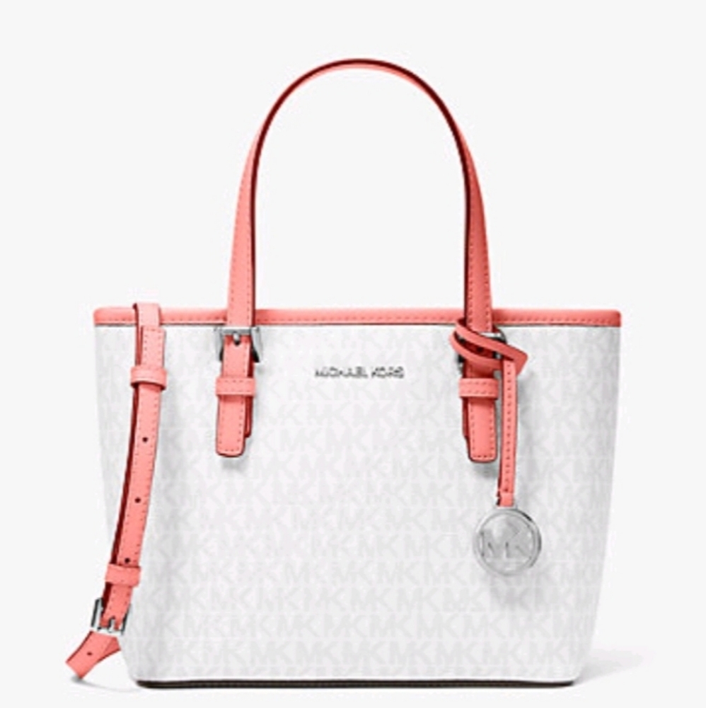 Michael Kors Jet Set Travel Top-Zip Tote Bag